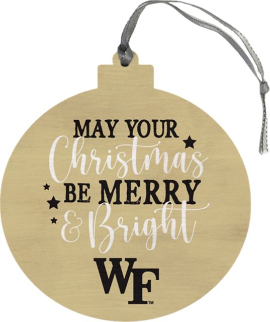 Wake Forest University Round Ornament