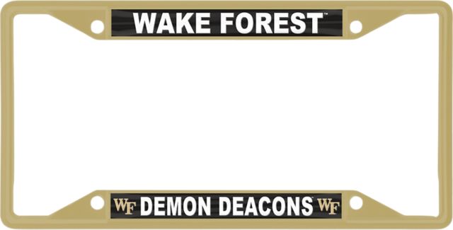 Wake Forest University Demon Deacons License Plate Frame