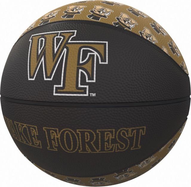 Wake Forest University Mini Rubber Basketball