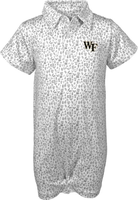 Wake Forest University Infant Boy's Crew Polo Romper