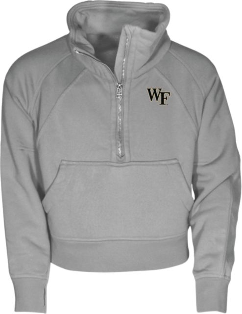 Wake Forest Demon Deacons Youth Cropped 1/2 Zip