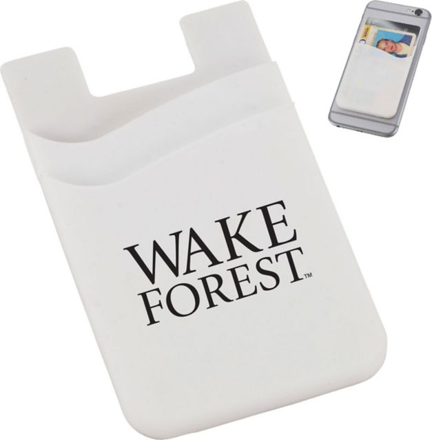 Wake Forest University Silicone Card Wallet