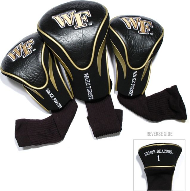 Wake Forest University Golf Headcover 3-Pack
