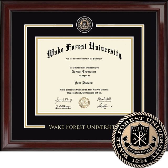 Wake Forest University 11 x 14 Showcase Edition Diploma Frame