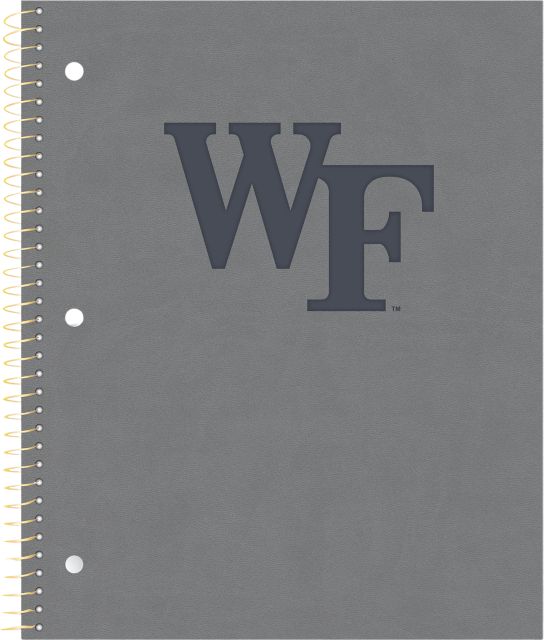 Wake Forest Demon Deacons 1 Subject Notebook