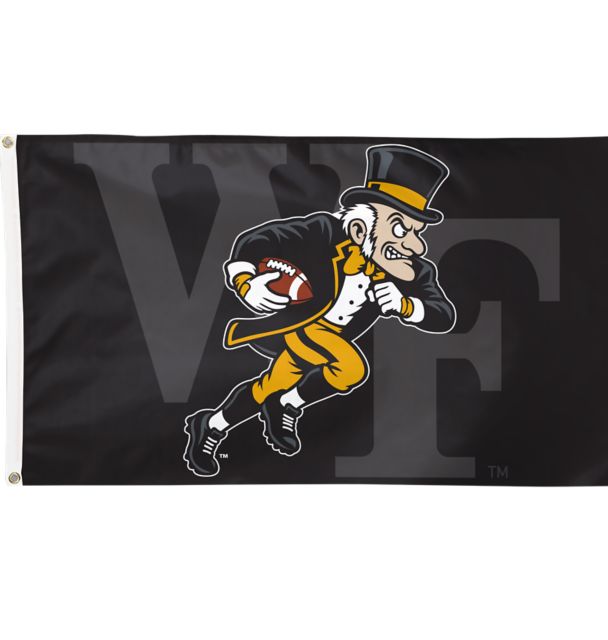 Wake Forest Demon Deacons Rushing Deacon 3 x 5 Deluxe Flag