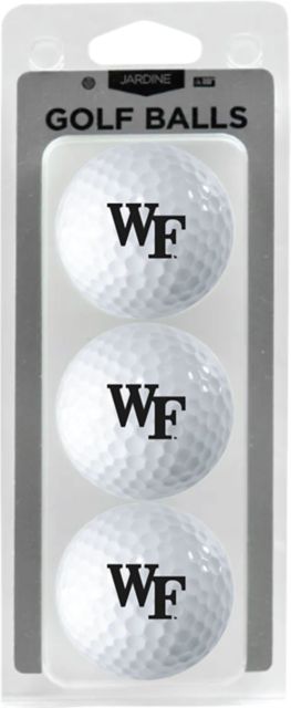 Wake Forest University 3 Pack Golf Balls