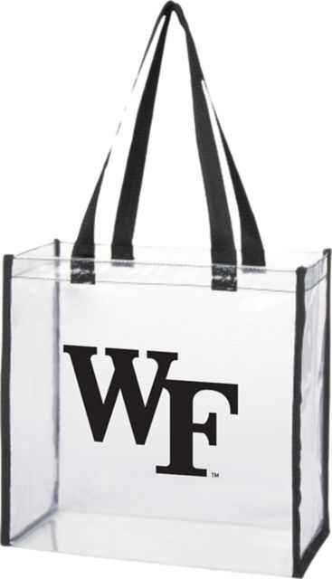 Wake Forest University Clear Tote