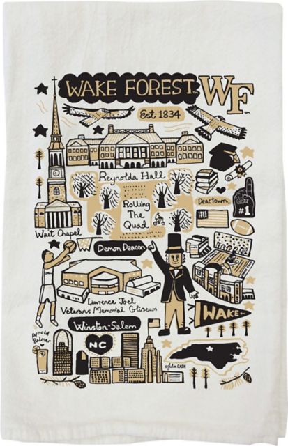 Wake Forest University Kitchen Towel