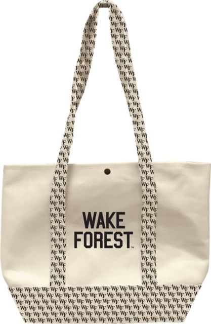 Wake Forest Demon Deacons Heavyweight Snap Tote Bag
