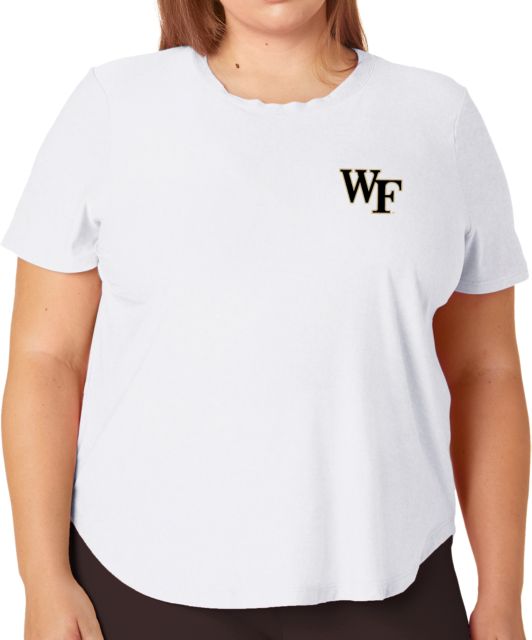 Wake Forest University Beyond Yoga Featherweight On The Down Low Tee - Plus Size