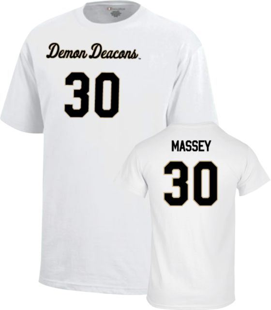 Wake Forest Baseball Youth T-Shirt Michael Massey - 30 - ONLINE ONLY