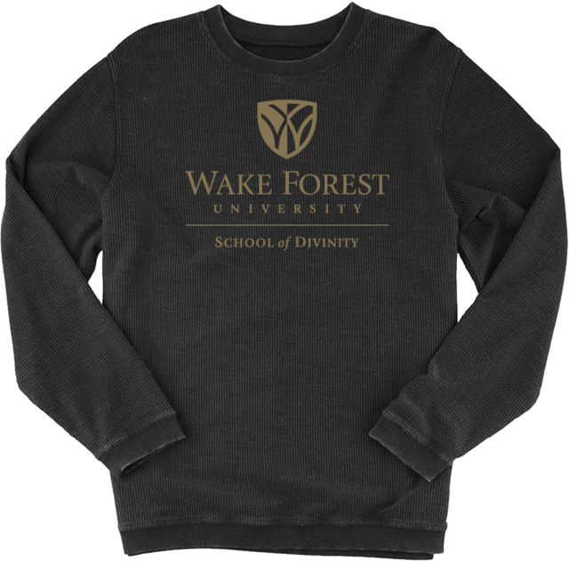 Wake Forest Boxercraft Womens Corded Crew Wake Forest University - School of Divinity - ONLINE ONLY
