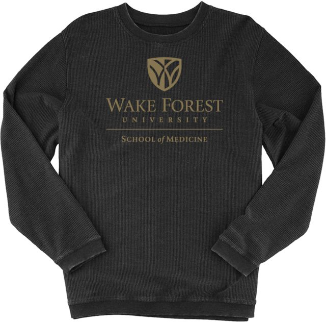 Wake Forest Boxercraft Womens Corded Crew Wake Forest University - School of Medicine - ONLINE ONLY