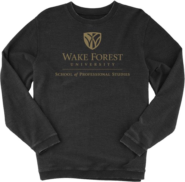 Wake Forest Boxercraft Womens Corded Crew Wake Forest University - School of Professional Studies - ONLINE ONLY