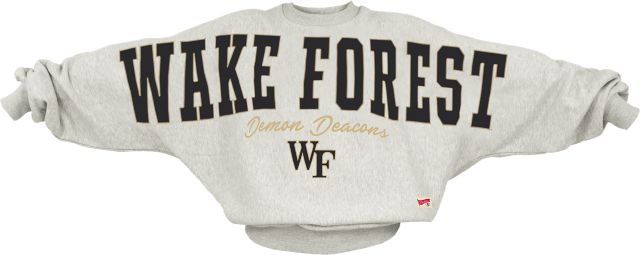 Wake Forest Demon Deacons Women's Oversized Crewneck Sweatshirt