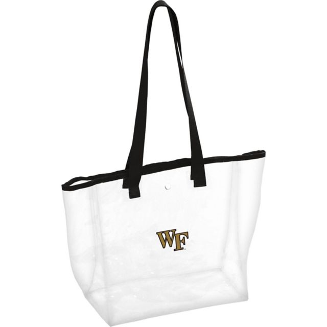 Wake Forest University Clear Stadium Tote