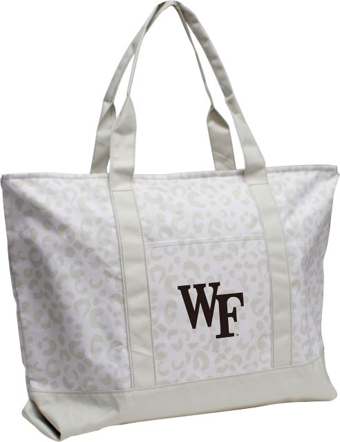 Wake Forest University Leopard Tote