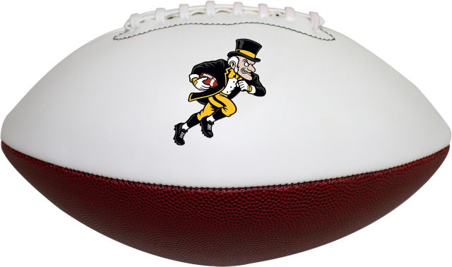 Wake Forest Demon Deacons Rushing Deacon Autographable Football
