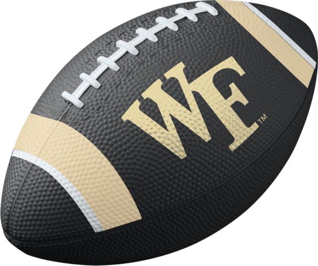Wake Forest Demon Deacons Training Rubber Football