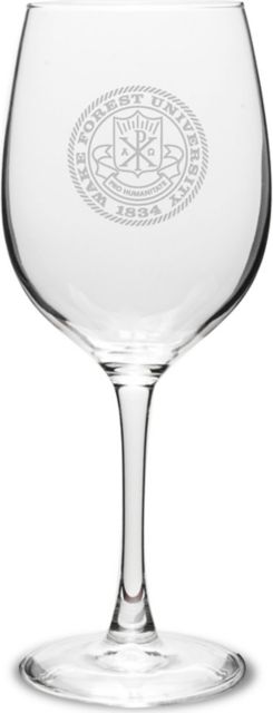 Wake Forest University 16 oz. Wine Glass