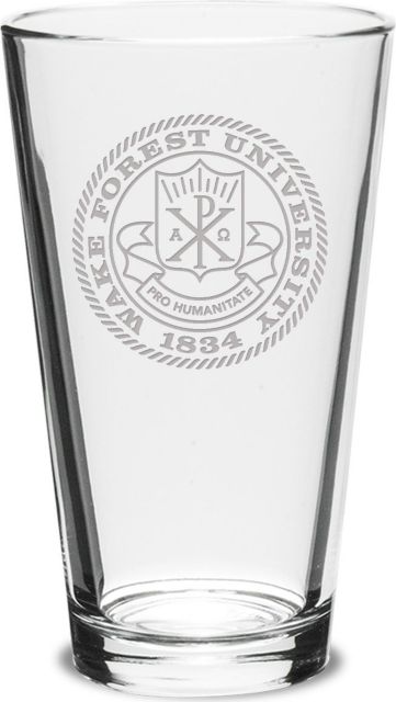 Wake Forest University 16 oz. Mixing Glass