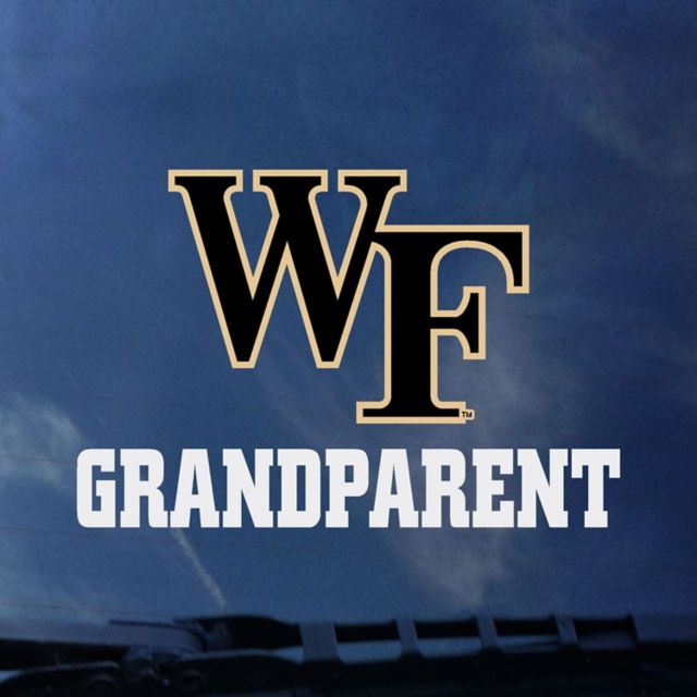 Wake Forest University Demon Deacons Grandparent Decal