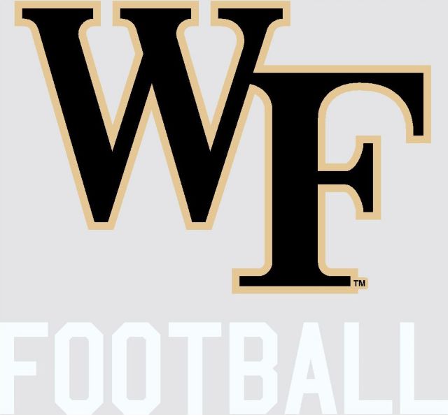 Wake Forest University Football Decal
