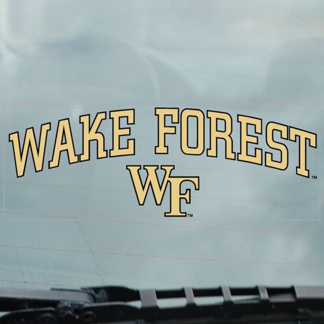 Wake Forest University Cling Decal