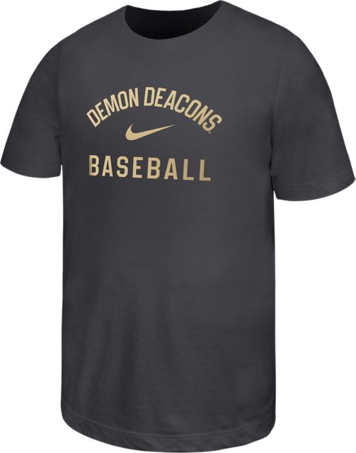 Wake Forest Demon Deacons Youth Baseball Short Sleeve T-Shirt
