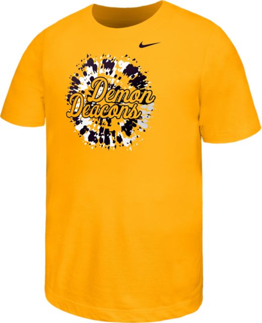 Wake Forest Demon Deacons Tie Dye Youth Short Sleeve T-Shirt