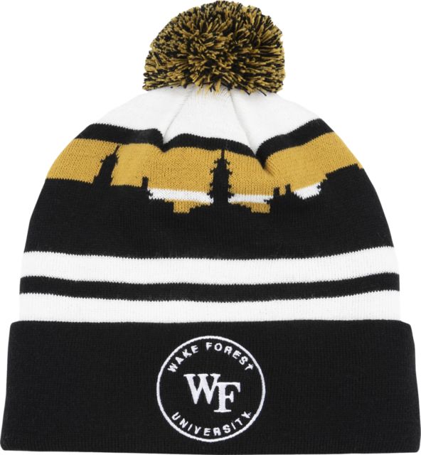 Wake Forest Demon Deacons Knit Pom Beanie