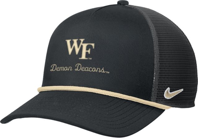 Wake Forest Demon Deacons Rise Pinch Panel Meshback Adjustable Cap
