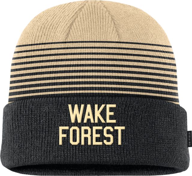 Wake Forest Demon Deacons Striped Cuff Beanie