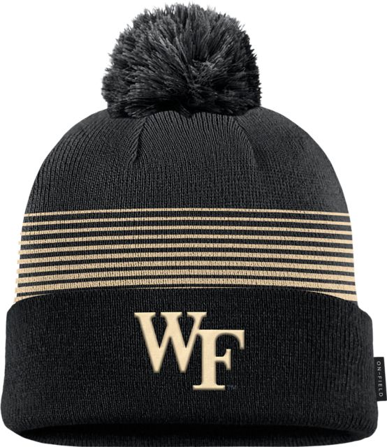 Wake Forest Demon Deacons Cuff Pom Beanie