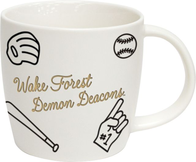 Wake Forest University 18 Oz. Baseball Mug