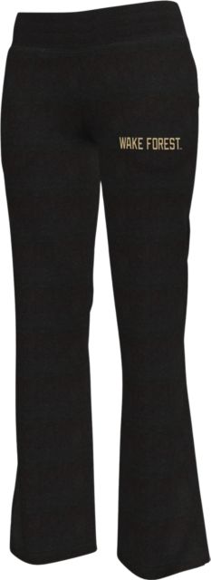 Wake Forest Demon Deacons Women's Low Rise Flare Pants