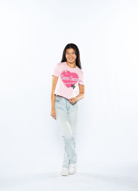 Wake Forest University Women's Demon Deacons Cropped Short Sleeve T-Shirt