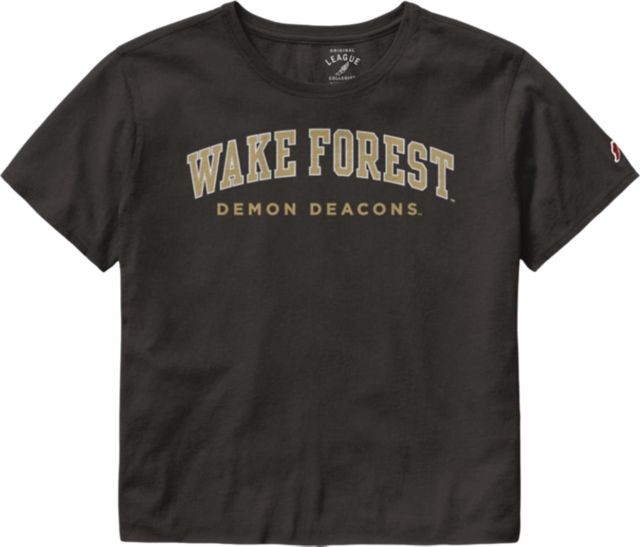 Wake Forest University Women's Crop Short Sleeve T-Shirt