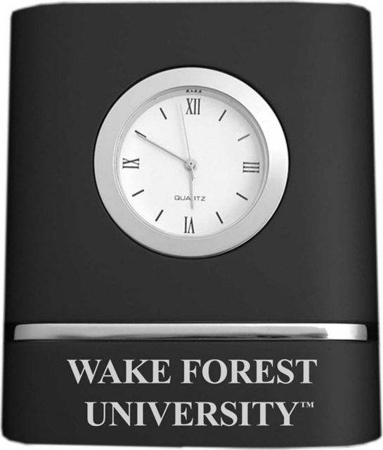 Wake Forest University Trillium Desk Clock
