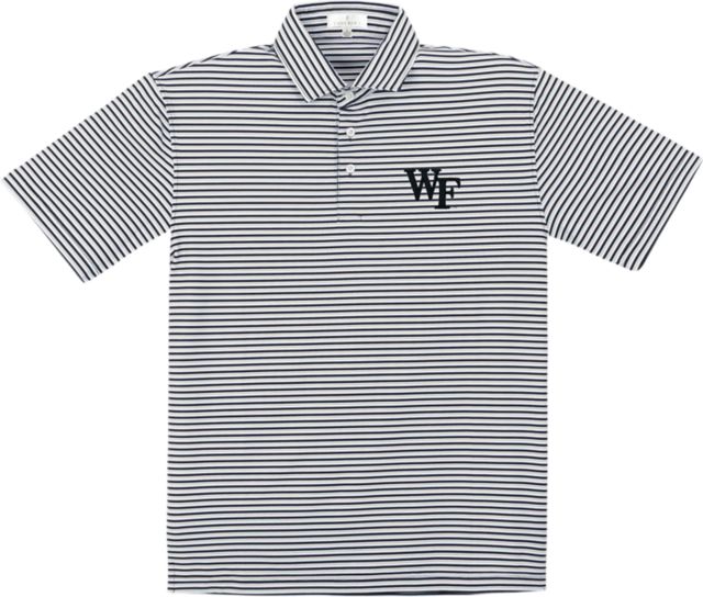 Wake Forest Demon Deacons Performance Stripe Polo