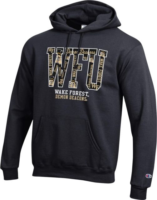 Wake Forest University Demon Deacons Power Eco Hooded Sweatshirt