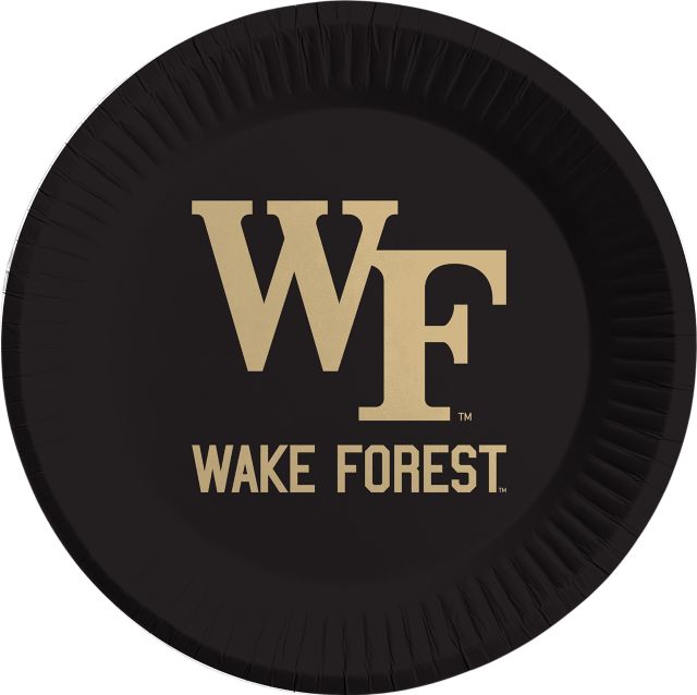 Wake Forest Demon Deacons 7" Paper Plates