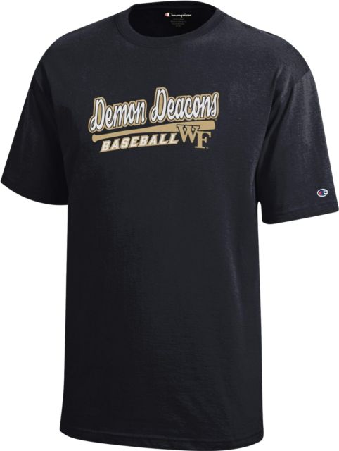 Wake Forest Demon Deacons Baseball Youth Short Sleeve T-Shirt