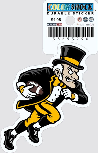 Wake Forest Demon Deacons Football Sticker