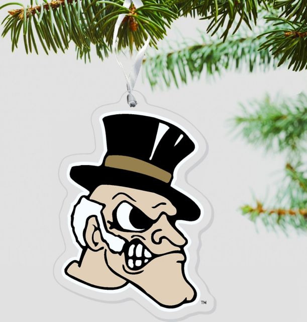 Wake Forest University Demon Deacons 3 x 4 Ornament