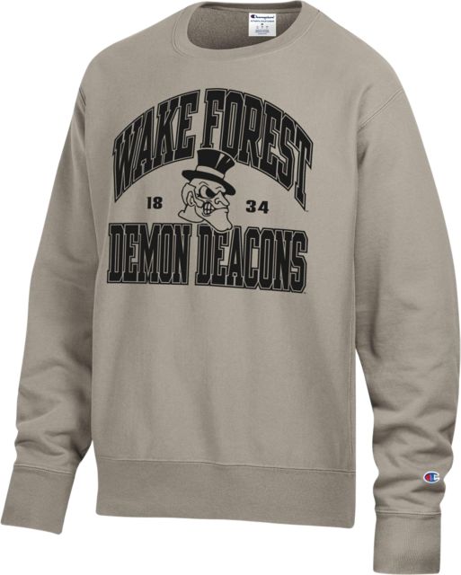 Wake Forest University Reverse Weave Dyed Crewneck Sweatshirt