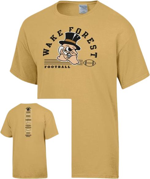 Wake Forest Demon Deacons Football Short Sleeve T-Shirt