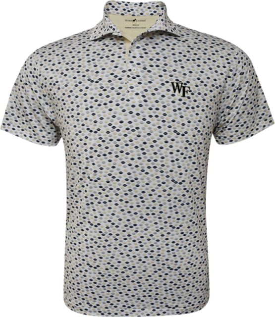 Wake Forest University Football Three and Out Polo