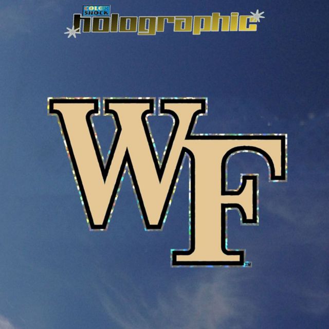 Wake Forest University Hologram Decal